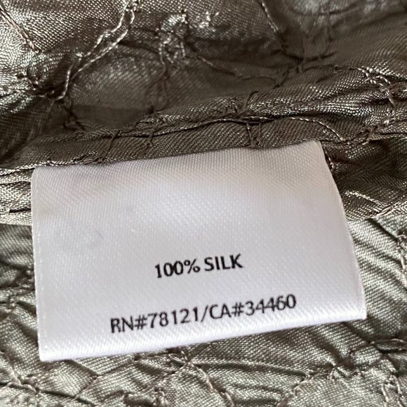 Eileen Fisher Woman Silk Tunic - Picture 5 of 8